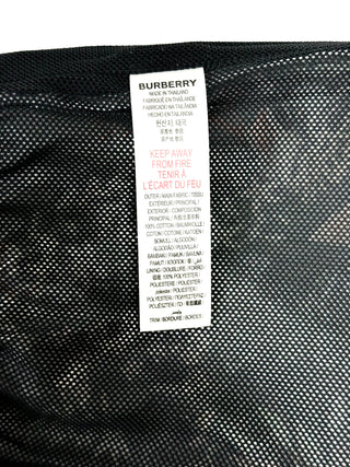 Burberry Black with Flower Print Shorts
