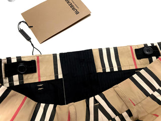 Burberry Classic Design Stripes Shorts