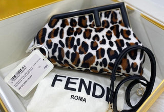 Fendi 1st Small Leopard Print