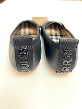 Burberry Soft Leather Black inside Classic Ballerina