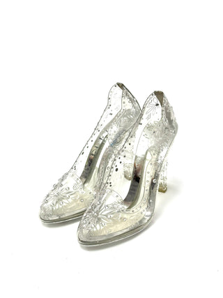 Dolce and Gabbana Silver PVC Crystal Embellishments