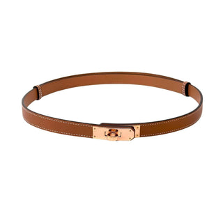 Hermes Kelly 18 Belt Gold