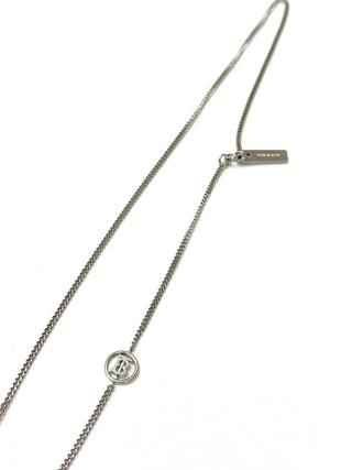 Burberry Silver TB Necklace