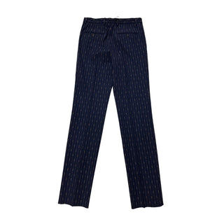 Gucci Horsebit Pinstripe Navy Slim Fit Suit
