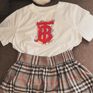 Burberry White TB Logo T’shirt