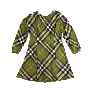 Burberry Green Classic Caro Patch Dress