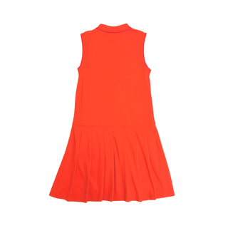 Burberry Orange Icon Stripe Polo Dress