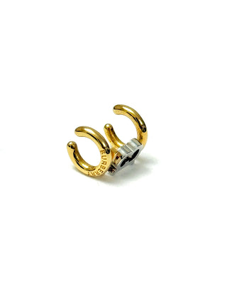 Burberry TB Gold Coated Ear Cuff