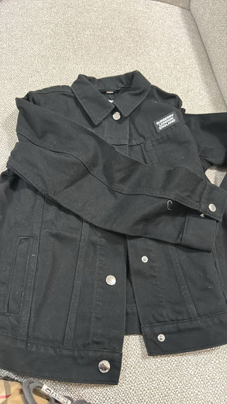 Burberry Black Denim Jacket