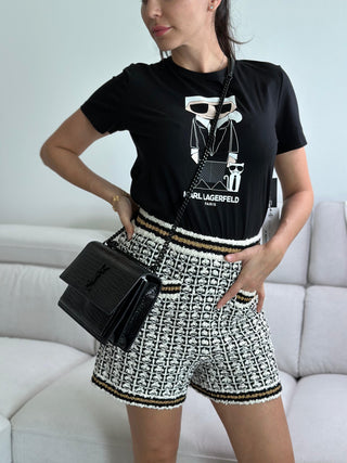 Gucci White Black Short