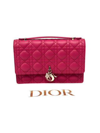 Dior Top Handle Bag Passion Pink