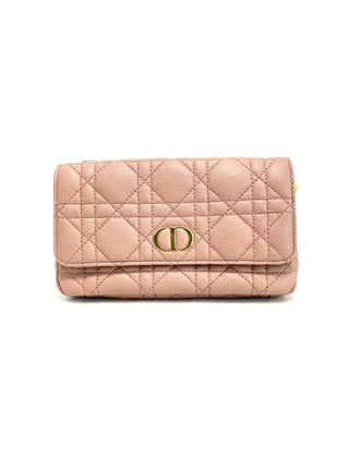 Dior Rose Gold Small Caro Bag