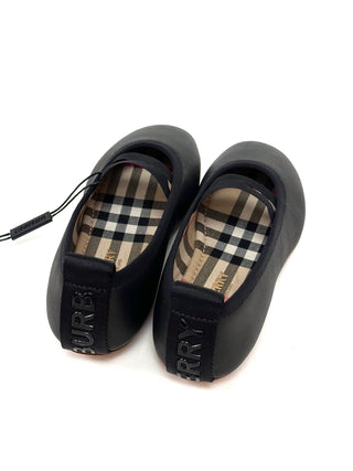 Burberry Soft Leather Black inside Classic Ballerina