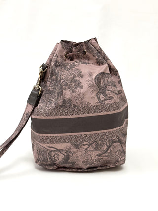 DIOR Oblique Travel Pouch Pink