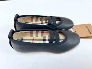 Burberry Soft Leather Black inside Classic Ballerina