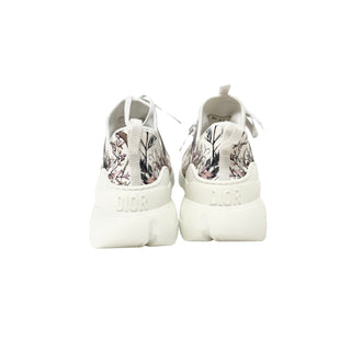 Dior D Connect Sneaker White with Print