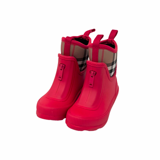Burberry Red Classic Rain Boots