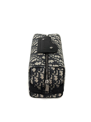Dior Toiletry Pouch Black Dior Oblique Jacquard