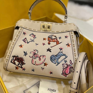 Fendi Peekaboo Mini Neutral