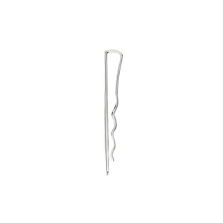 Burberry Classic Design Silver Tie Clip