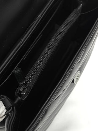 Saint Laurent Black Loulou Small Shouder Bag