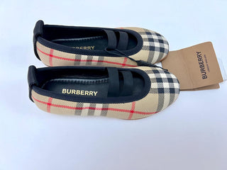 Burberry Classic Vintage Caro Design Ballerinas