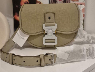 Christian Dior Beige Gallop Messenger Bag