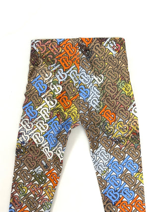 Burberry Beige TB Logo Leggings