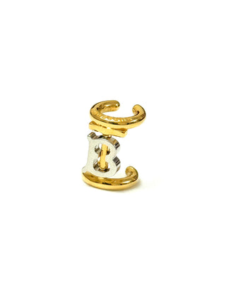 Burberry TB Gold Coated Ear Cuff