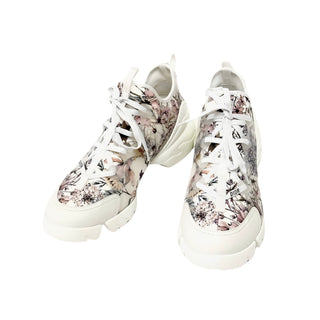 Dior D Connect Sneaker White with Print