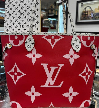 Louis Vuitton Red White Neverfull