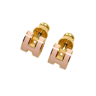 Hermes H Clip Earrings