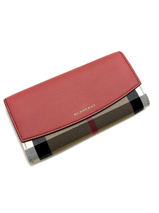 Burberry Leather Classic Long Wallet