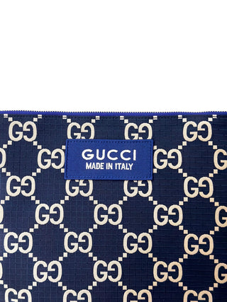 Gucci Canvas Pouch with hand strap