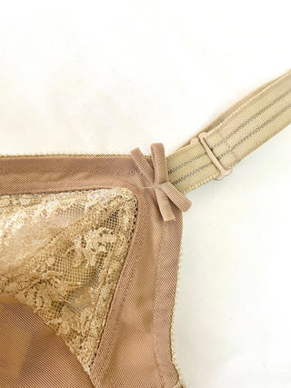 Burberry Beige Skin Colour Crop Bra