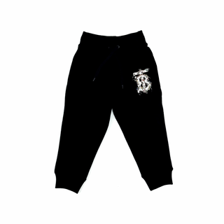 Burberry Black TB Logo Jogger Pants