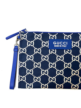 Gucci Canvas Pouch with hand strap