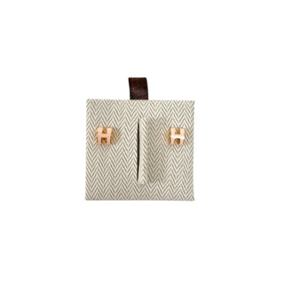 Hermes H Clip Earrings