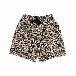 Burberry TB Logo Beige Swim Shorts