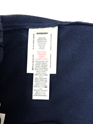 Burberry Navy Blue Jogger Pants