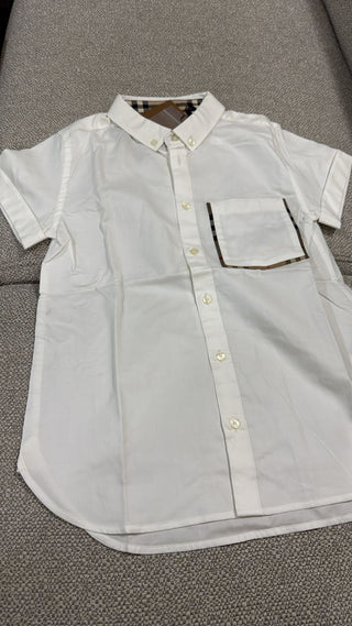 Burberry White Polo