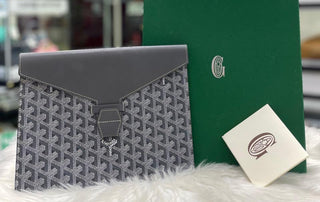 Goyard Grey Camondo Clutch