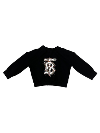 Burberry Black TB Logo Pullover