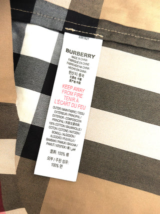 Burberry Classic Vintage Design Elastic Waist Skirt