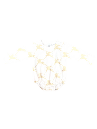 Burberry White with Beige TB Logo 3 Pieces Gift Set