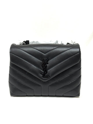Saint Laurent Black Loulou Small Shouder Bag