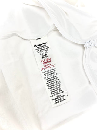 Burberry White Classic 3 Pieces Onesie Baby Gift Set