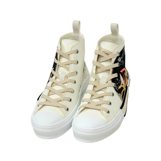 Christian Dior B23 High Top AsteroDior Abstract Logo Sneakers