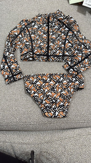 Burberry TB Logo Kids Bikini