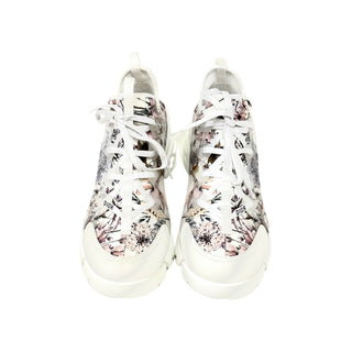 Dior D Connect Sneaker White with Print